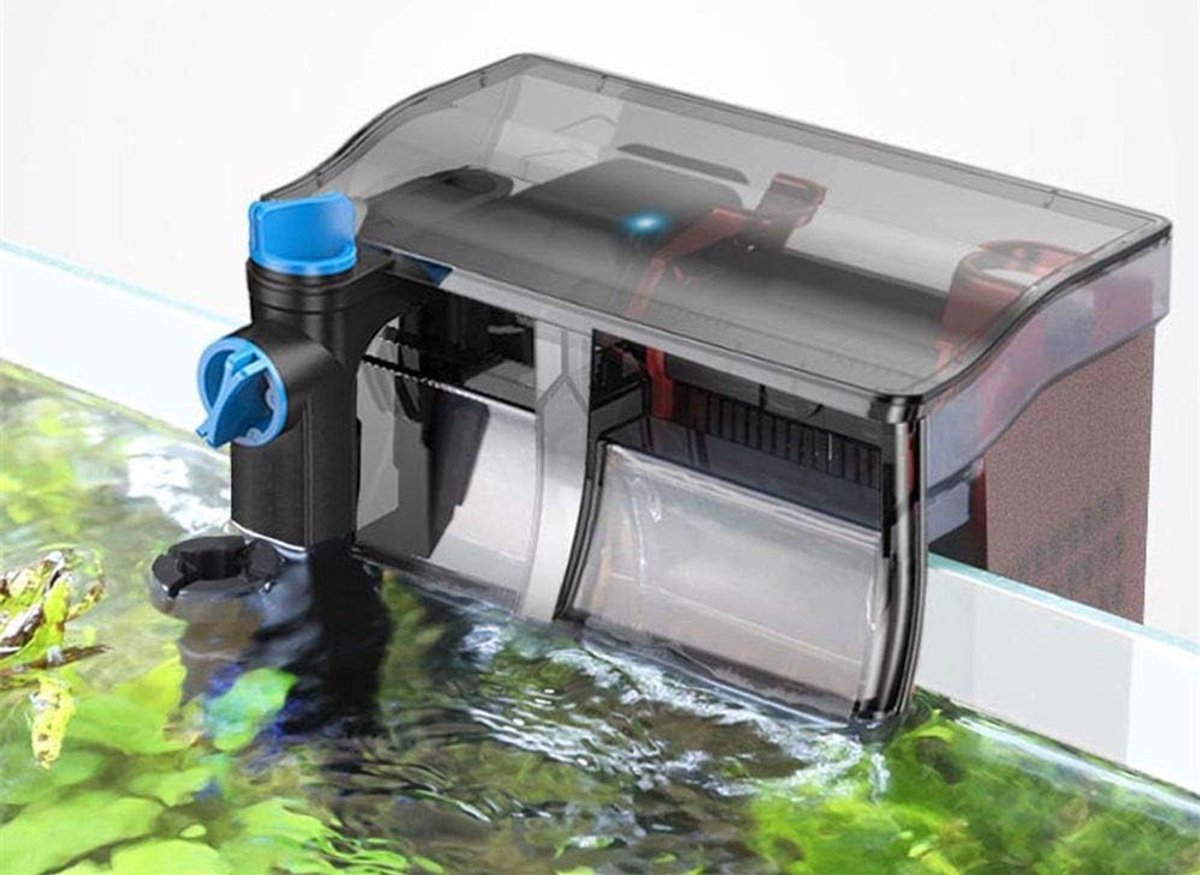 AquaOne Aquarium buitenfilter Cbg 800 Hang-on filter met UVC-zuiveraar 75-190 L UVC-pomp Sponsfilter Waterfilter Stil Extern thumbnail 3