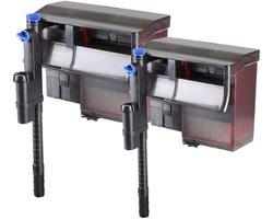 AquaOne Aquarium buitenfilter Cbg 800 Hang-on filter met UVC-zuiveraar 75-190 L UVC-pomp Sponsfilter Waterfilter Stil Extern