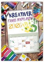 Familiekalender 2026 XXL - Maandplanner voor Creatief Kleurplezier voor Kinderen en Volwassenen