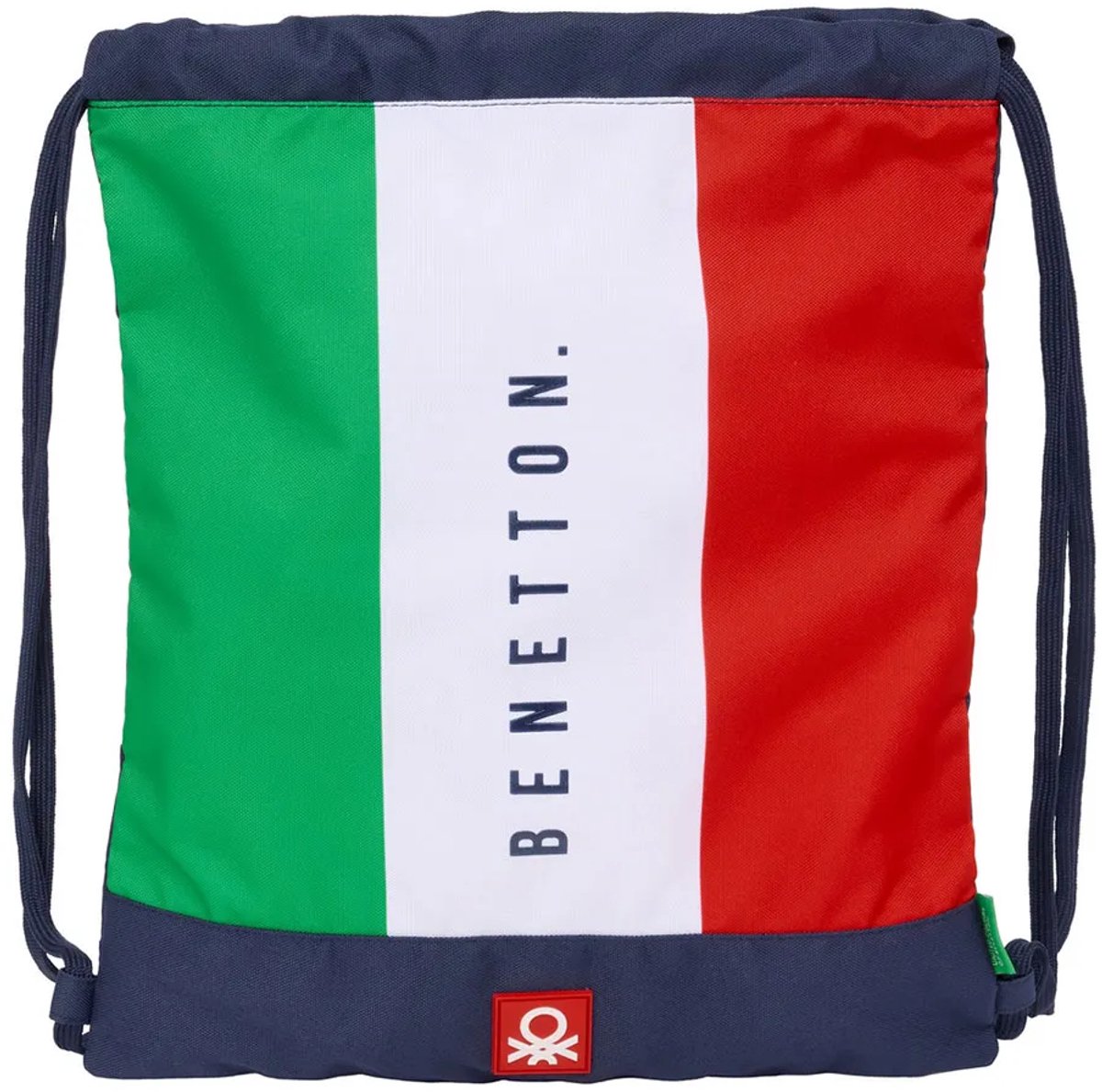 Safta 40 Cm Benetton Flag Gymtas Veelkleurig Kinderen