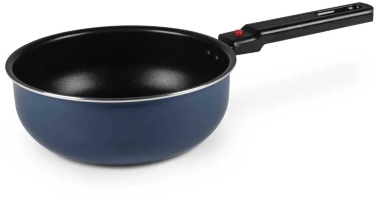 Kampa Midnight steelpan Rond Zwart, Blauw