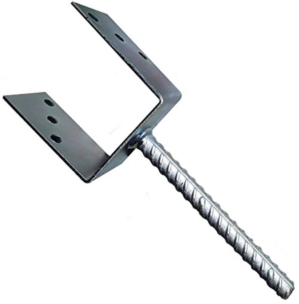 Heavy Duty Hekpaal Ondersteuningsbeugels - U Type Betonbeugels voor Pergola's