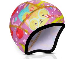 Fietsmuts Winter Kinderen | Warm en Winddicht voor Outdoor Activiteiten | Onderhelm Sportmuts