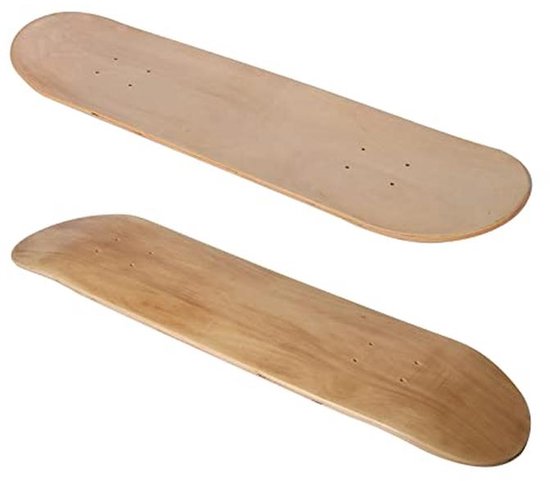 Blank Skateboard Decks 2-pack - 7-laags Esdoornhout Longboard 89 cm X 20 cm
