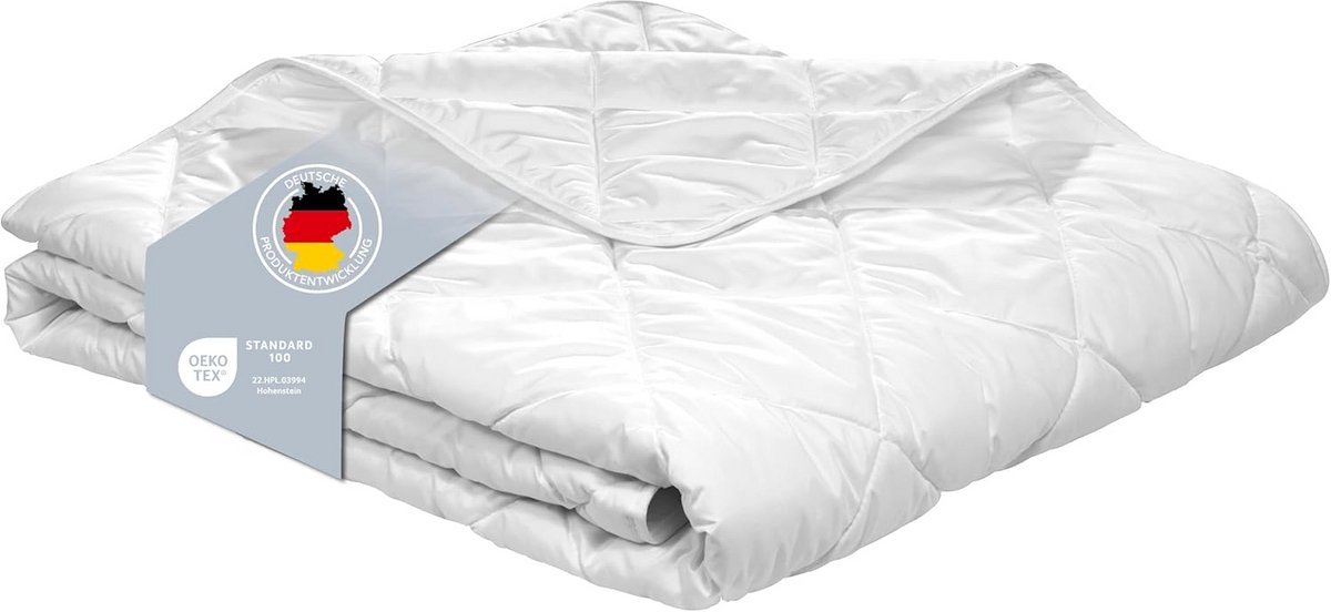 XDREAM Pure dekbed medium voor alle seizoenen, dekbed voor het hele jaar, wasbaar op 60 graden, geschikt voor mensen met allergieën, 100% microvezel, Öko-Tex gecertificeerd, 220 x 240 cm