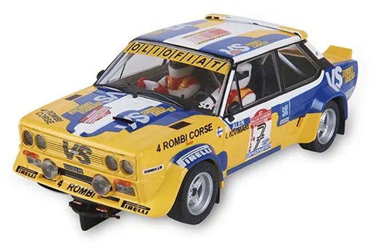 Scalextric Abarth 131 Malen Auto Geel Kinderen