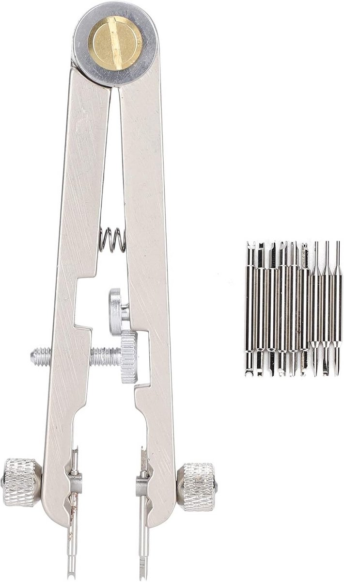 Armbandtang, Veertang, Horlogebandverwijderingsapparaat, Bandaanpassingsgereedschap, Lichtmetalen accessoires, Horlogereparatieset(A)