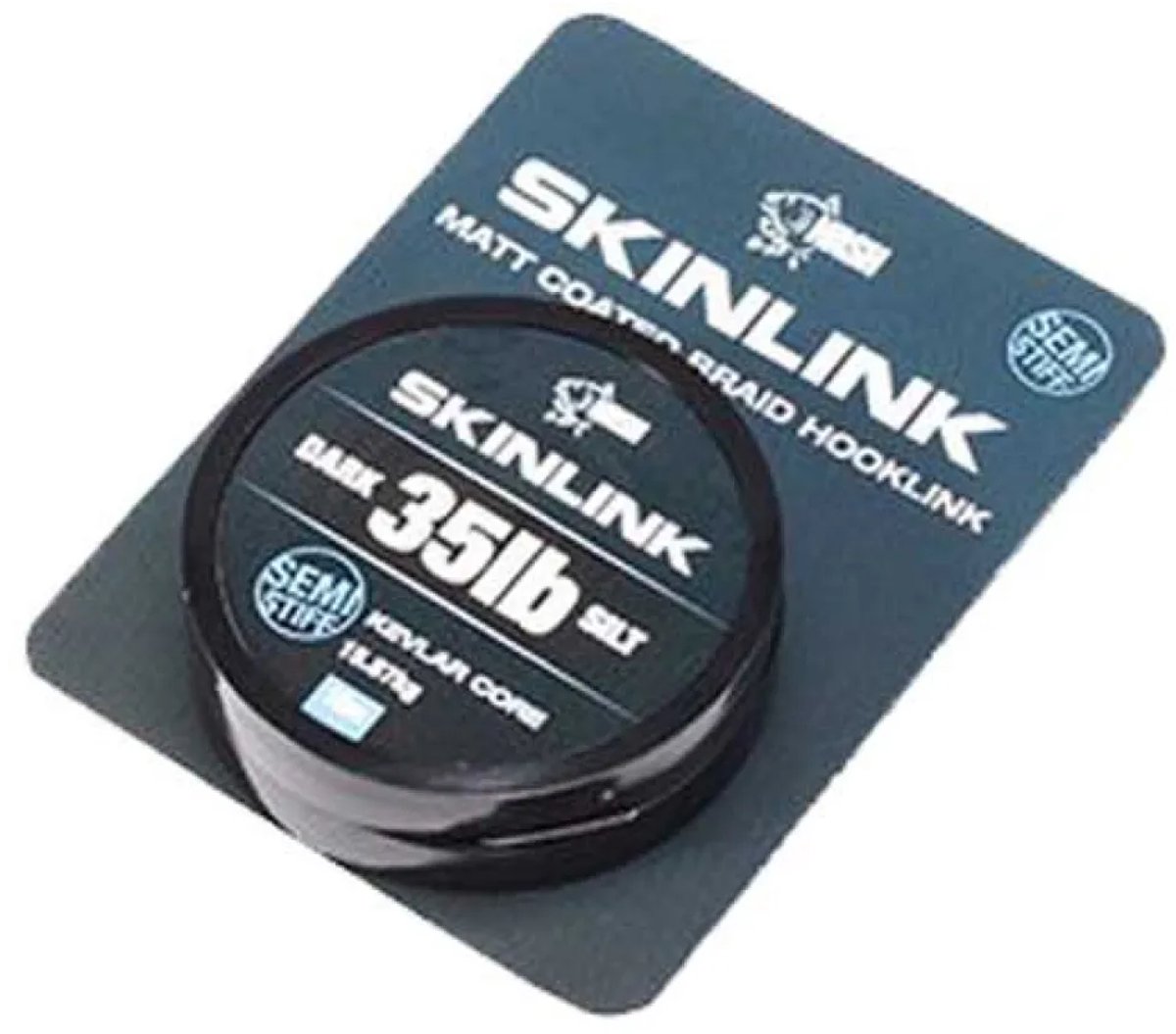 Nash Skinlink Semi-stiff Karperlijn 10 M Zwart 35 Lbs