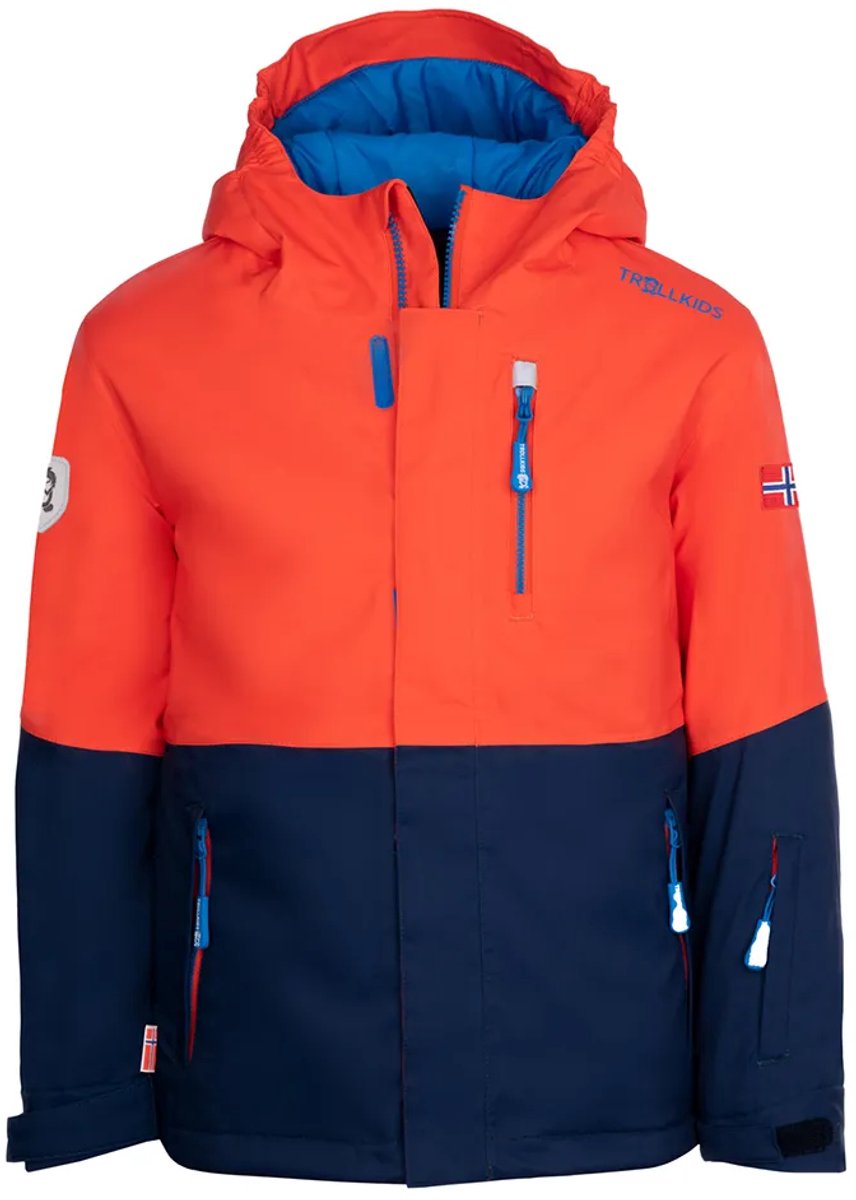 Trollkids Hallingdal Jas 152 cm Kinderen Marineblauw