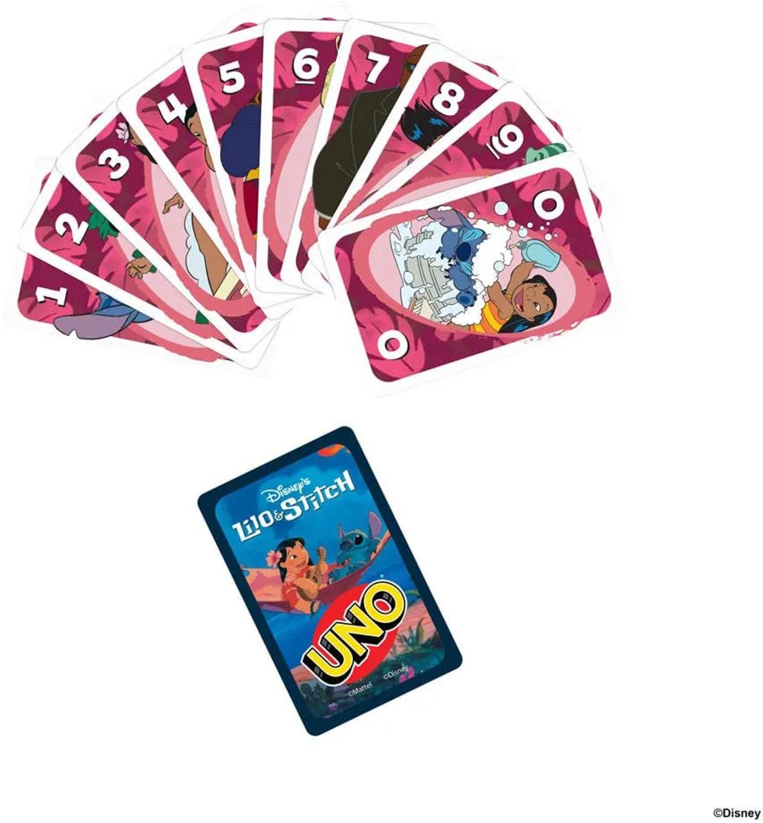 Mattel Games UNO Lilo & Stitch Kaartspel — afbeelding 19