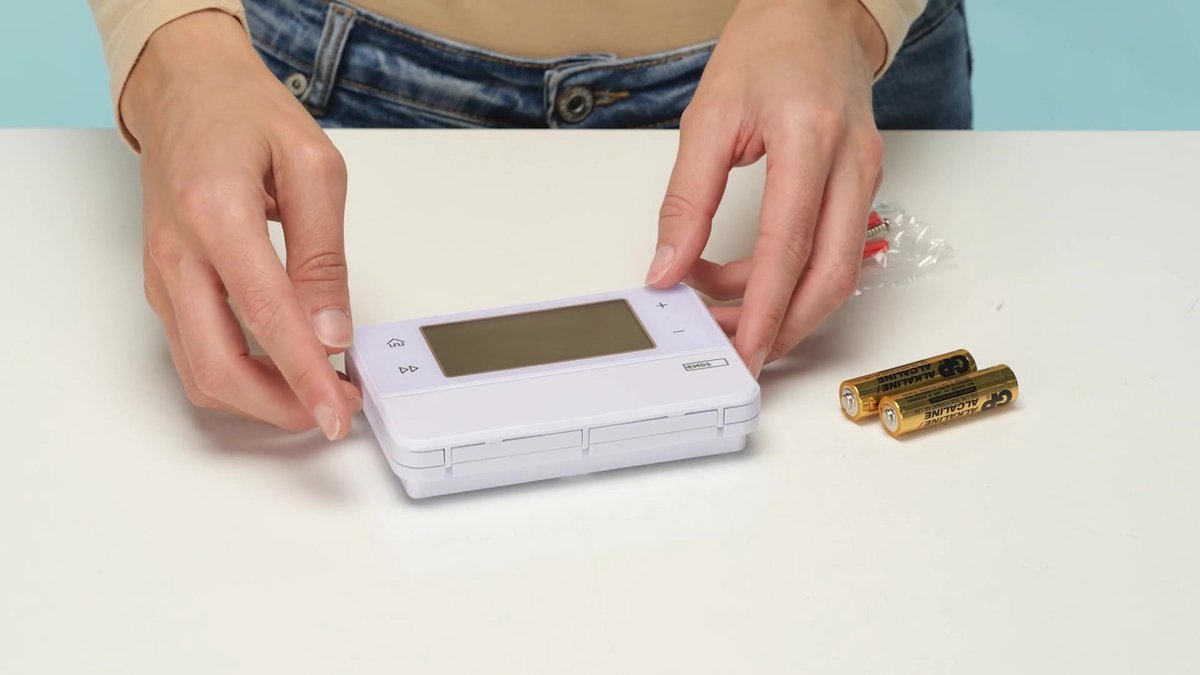 Digitale bekabelde niet-programmeerbare thermostaat wit - Home DT135