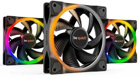 be quiet! Light Wings PWM 120x120x25 - Triple Fan Kit