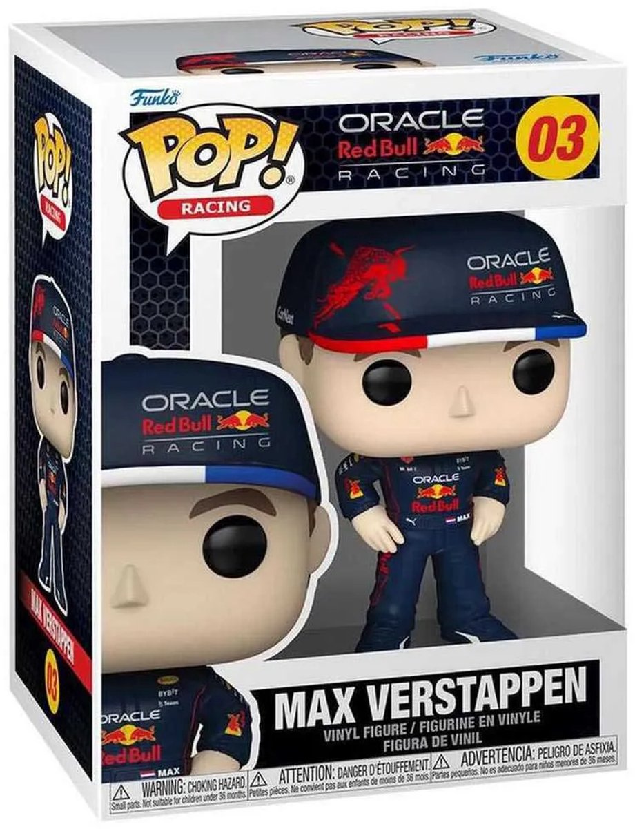 Funko Pop! Formula 1: Red Bull - Max Verstappen — afbeelding 8