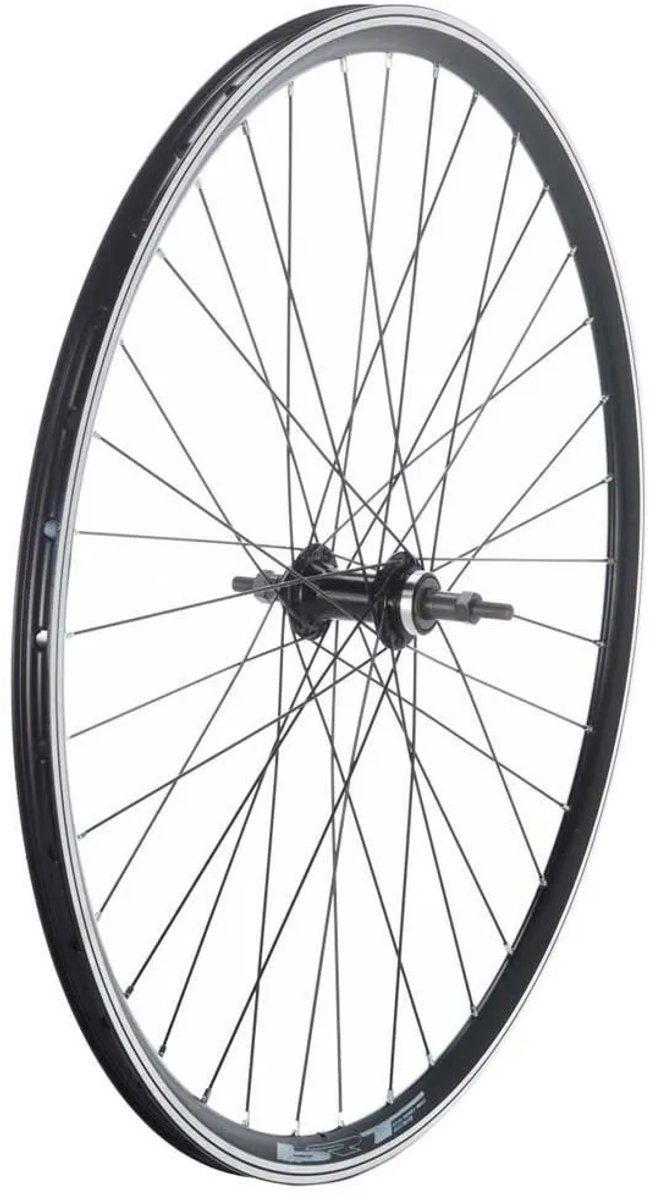 Bonin 26´´ X 1.75 Mtb Achterwiel Zilver 12 x 142 mm