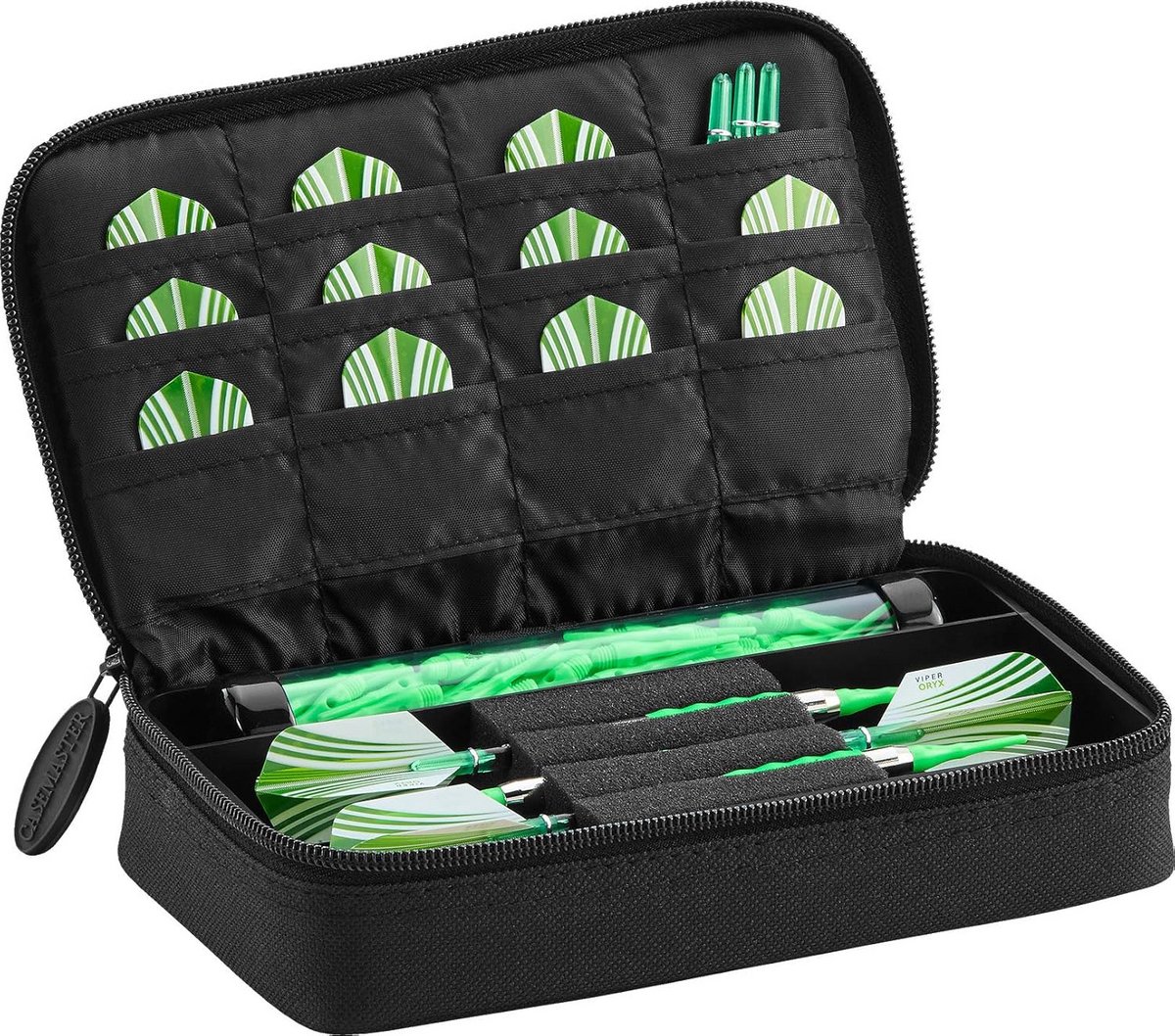 Plazma Dart Case met zwarte rits en rand - Perfect voor Dartliefhebbers