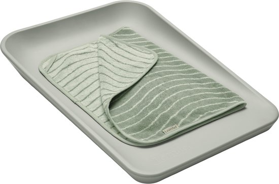 Leander Matty Aankleedkussen Topper - Woodland - Sage Green — afbeelding 2