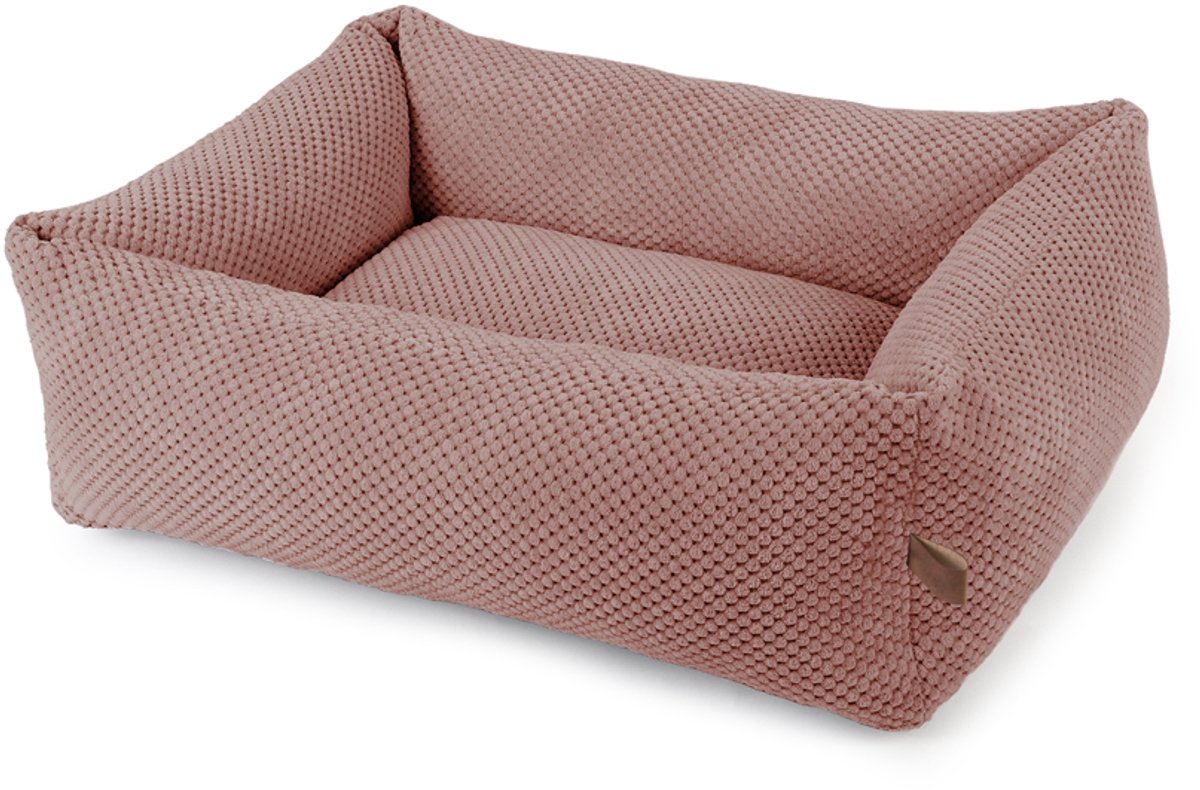 Hondenmand Supersoft Koraalrood Large 100cm - Wasbare Hoes - 3 Maten - 7 Kleuren!