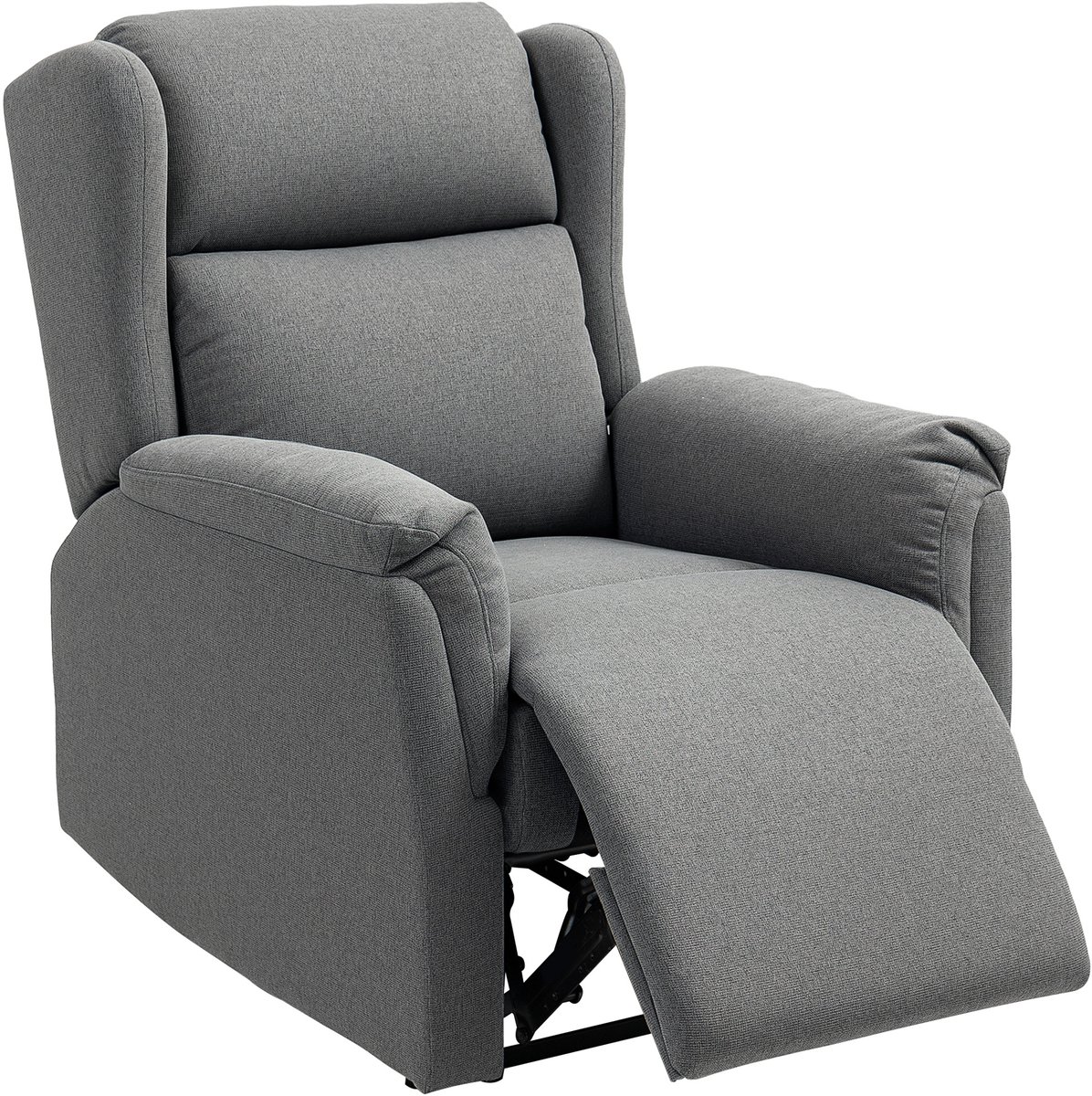 GranMaison Relaxfauteuil - Zetel - 1 persoons - Met armleuning - Zeer comfortabel - Elektrisch - Donkergrijs