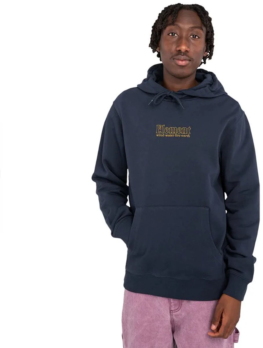 Element Dial Hoodie S Man Marineblauw