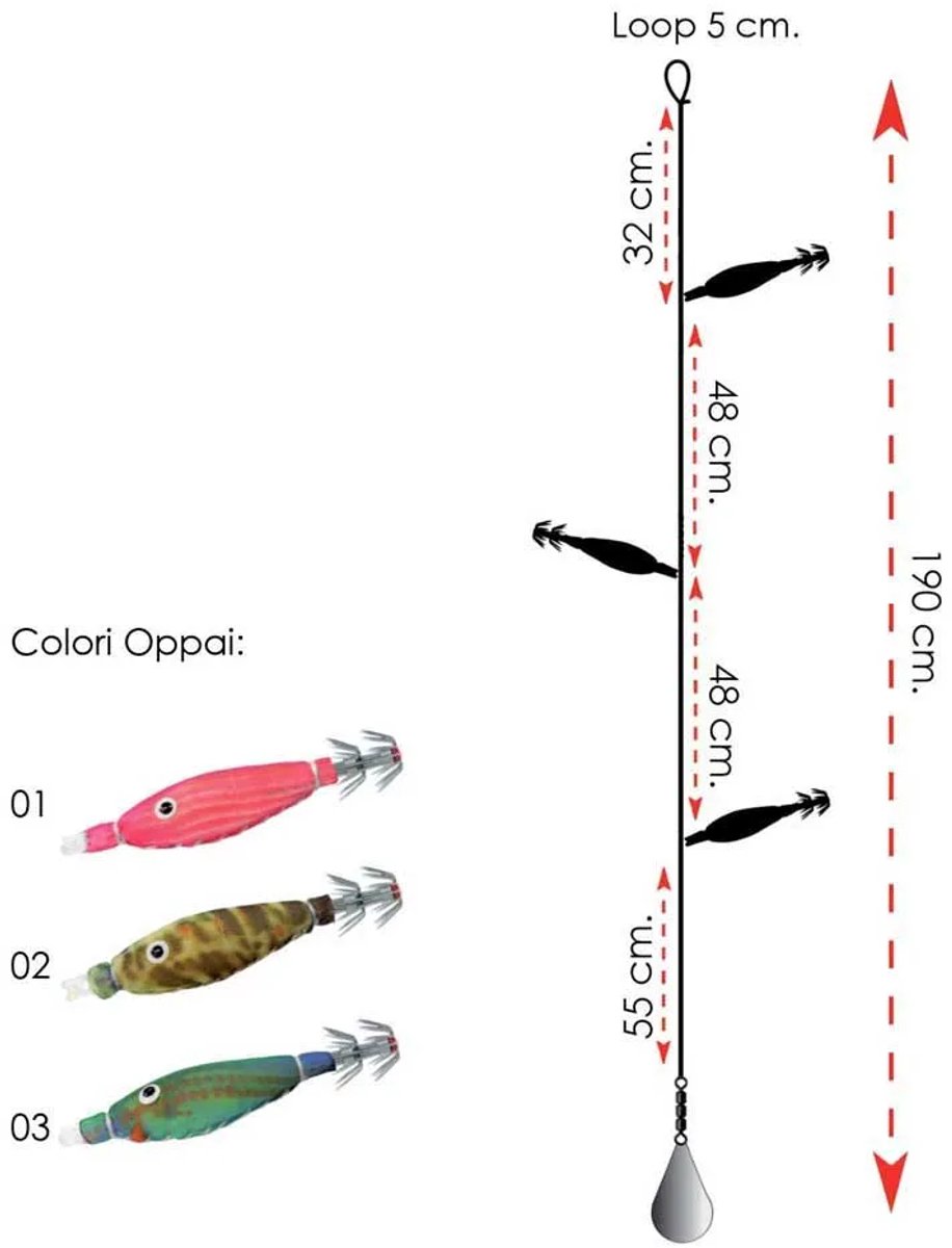 Expert Predator Tataki Oppai Leider 1.9 M Transparant 0.300 mm