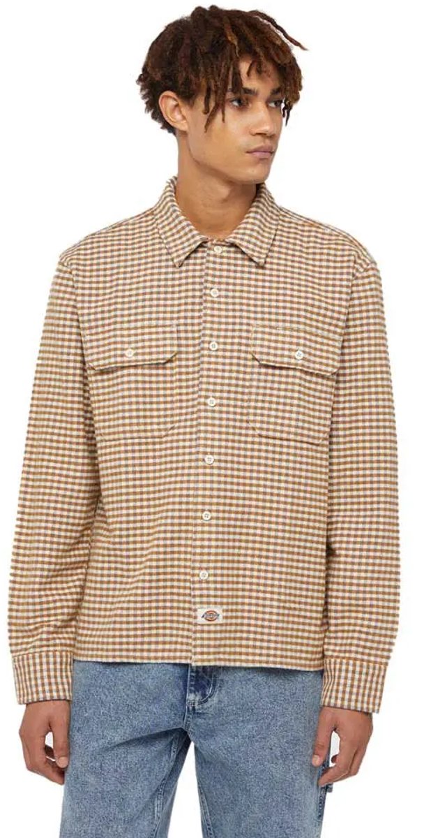 Dickies Frenchtown Overhemd S Man Grijs