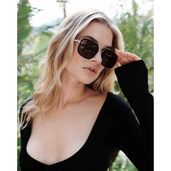 I-sea Cruz Gepolariseerde Zonnebril Voor Dames Goud Smoke Polarized Vrouw van Merkloos — afbeelding 5