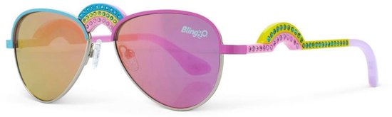 Bling2o ZONNEBRIL: IBIZA BEACH - Rising Rainbow, siliconen, 100% UV bescherming, in doorzichtige bewaardoos, 3+ van Bling2o — afbeelding 3