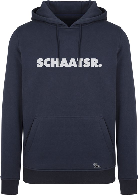 Schaatsen Hoodie SCHAATSR. Navy volwassenen