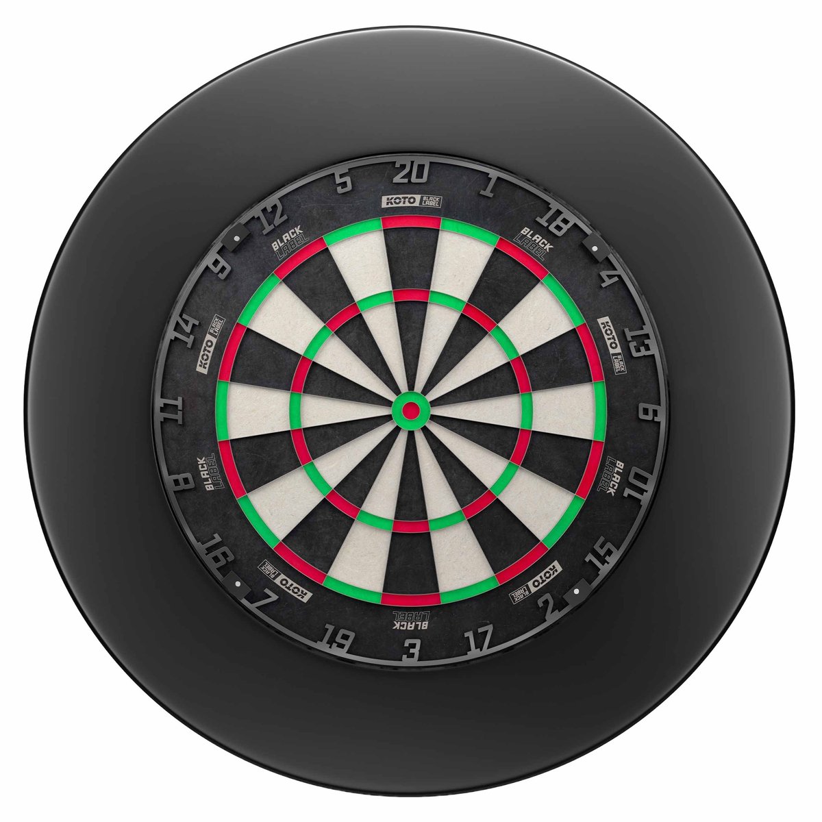 KOTO Black Label + PU Surround - Dartset Zwart