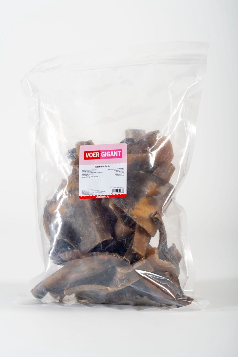 Voergigant - Kamelenhuid - 1 kg