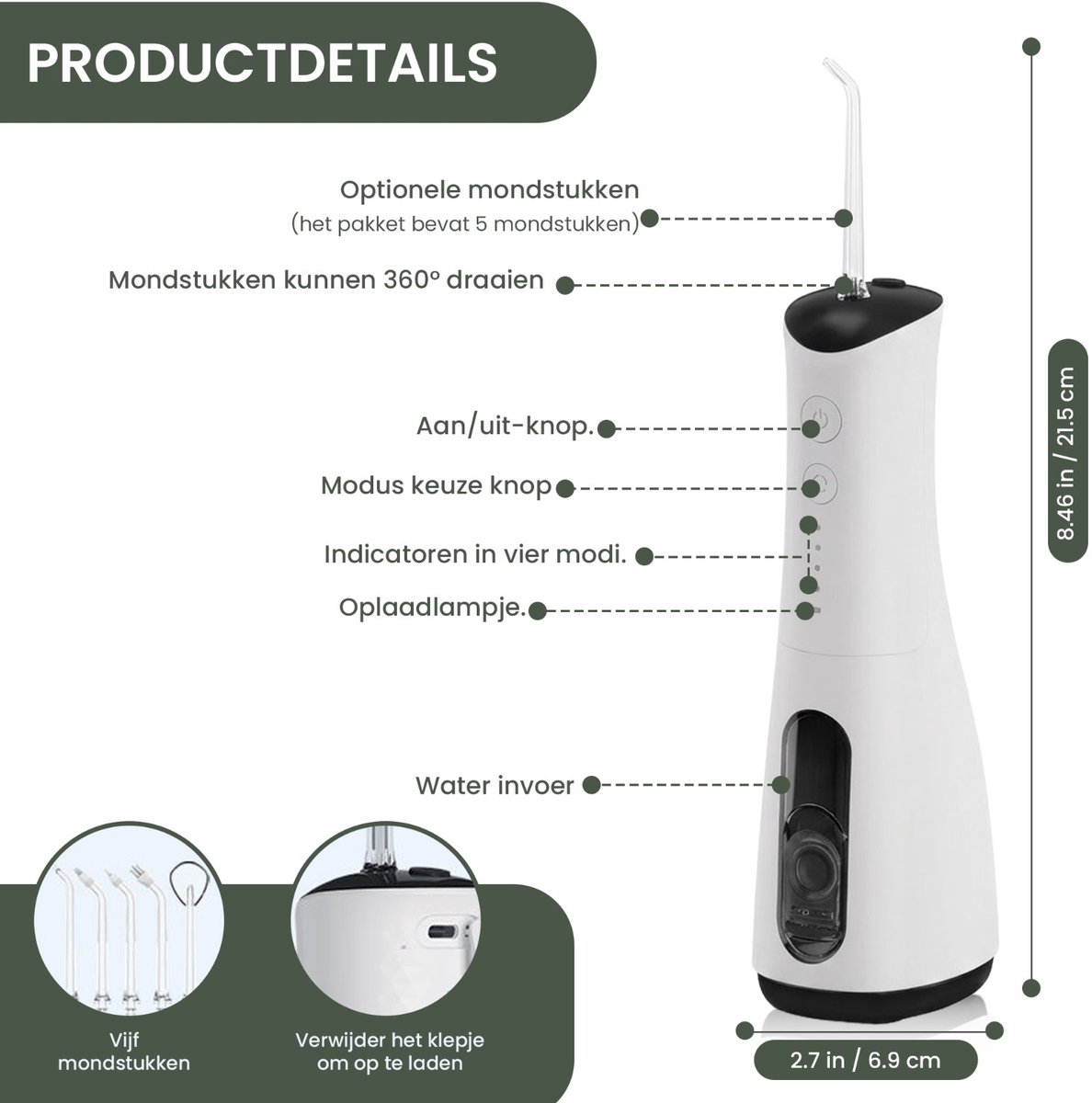 PURECOALY Waterflosser thumbnail 7