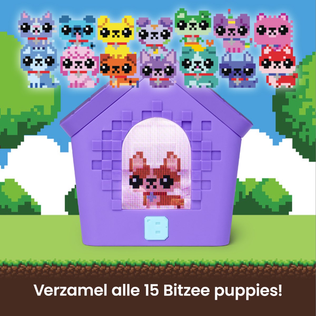 Bitzee - Doghouse - Interactief Digitaal Huisdier met 15 Puppy’s en 3D-speelkamer - Interactief speelgoed — afbeelding 9