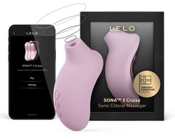 LELO SONA 3 Cruise – App-gestuurde Clitorisstimulator – Sonische Golven – Cruise Control – Zachtroze