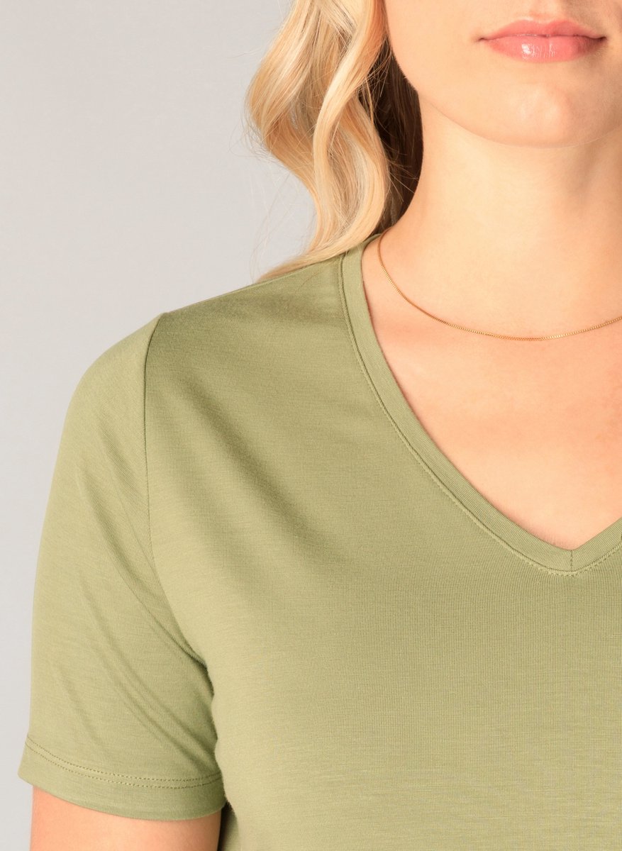 BASE LEVEL Yanic Jersey Shirt - Green - maat 38