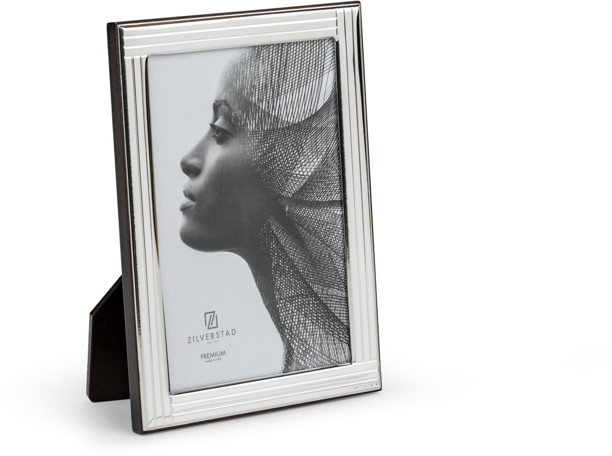 Zilverstad Premium - Fotolijst Ravenna 10x15 cm miro silver