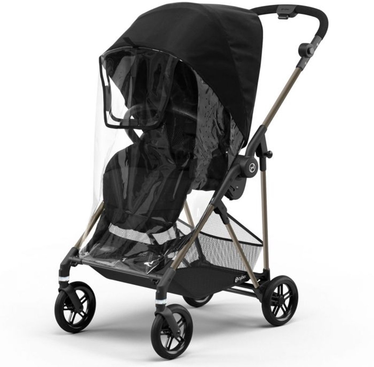 Cybex Melio - kinderwagenaccessoire - Buggy Regenhoes - transparant