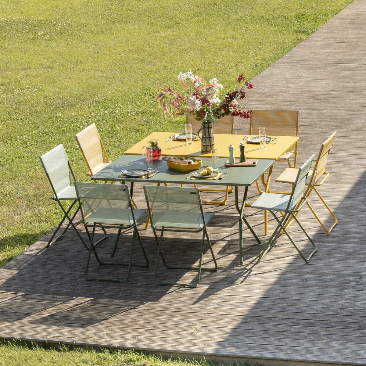 Lafuma Balcony Table - Table bistrot - Table de jardin - Pliable