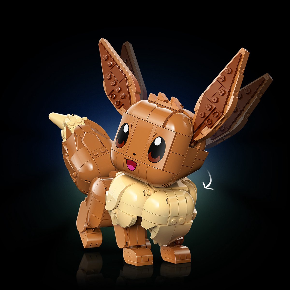 LEGO Pokémon Eevee Bouwpakket voor Volwassenen met Dieren Figuur - 72151 – foto 3