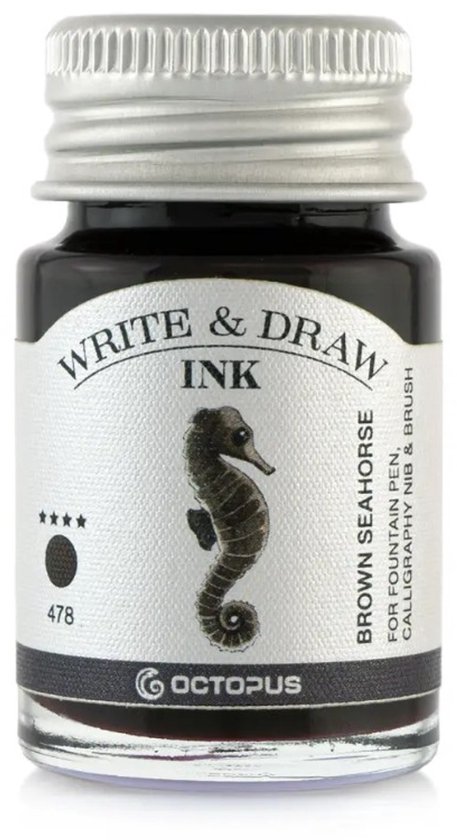 Octopus Inkt Octopus Write and Draw Ink Set FOREST, watervaste inkt voor schrijven ...