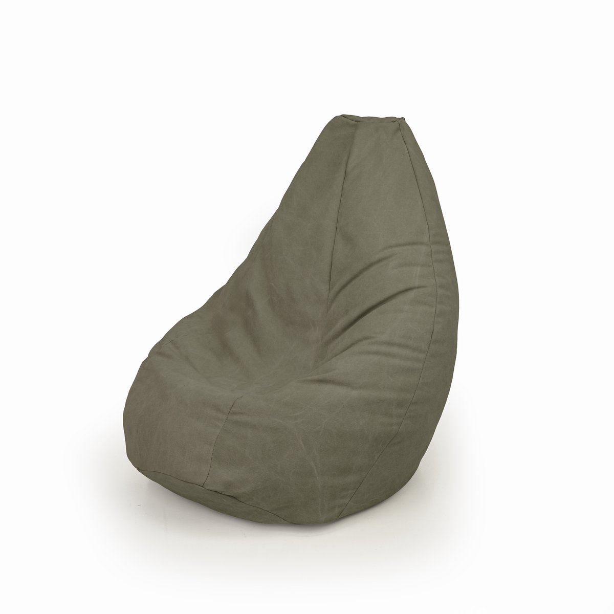 zitzak canvas 180 l groen met losse binnenzak