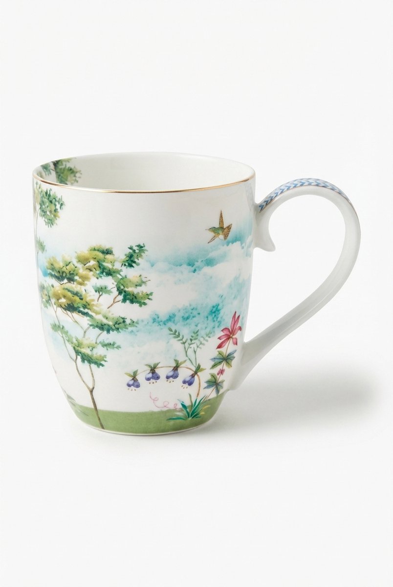 Pip Studio Jolie Mokken - Theemok - Koffiemok met Oor - Servies set van 6 - 450ml