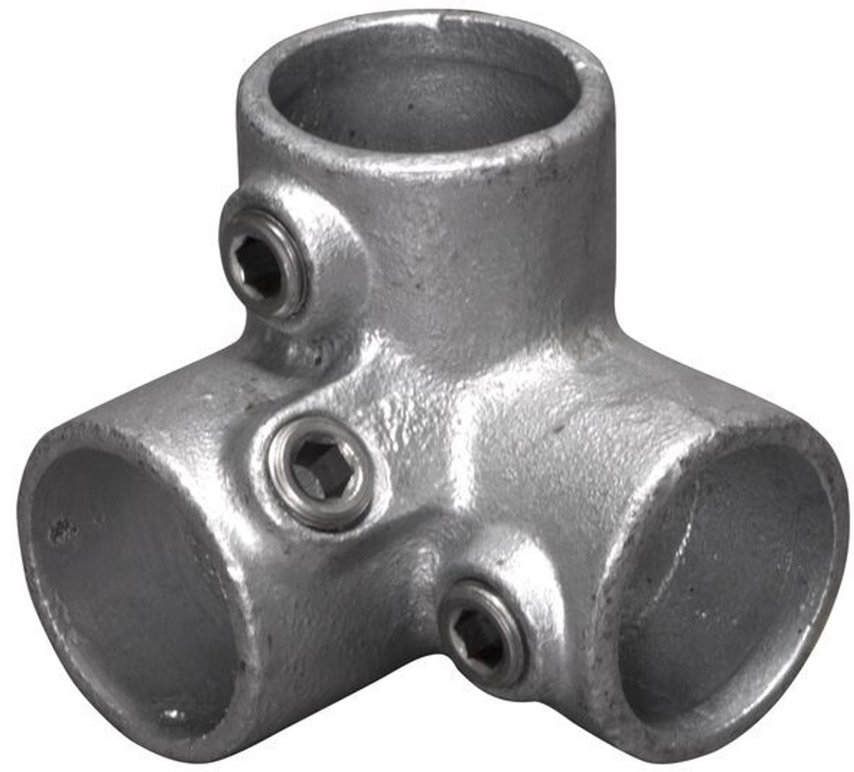CanDo buisverbinder - Ø 42 mm - verzinkt - geschikt voor binnen en buiten