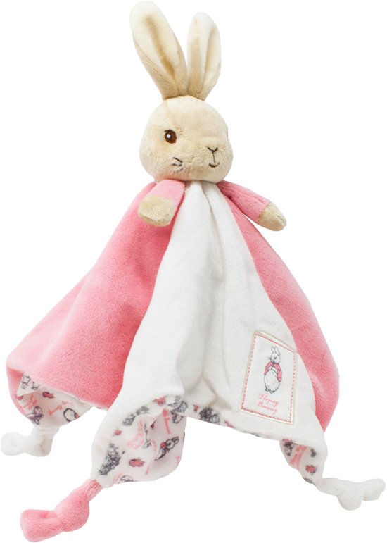 Peter Rabbit knuffeldoekje/tutje roze 30cm van Peter Rabbit. — afbeelding 5