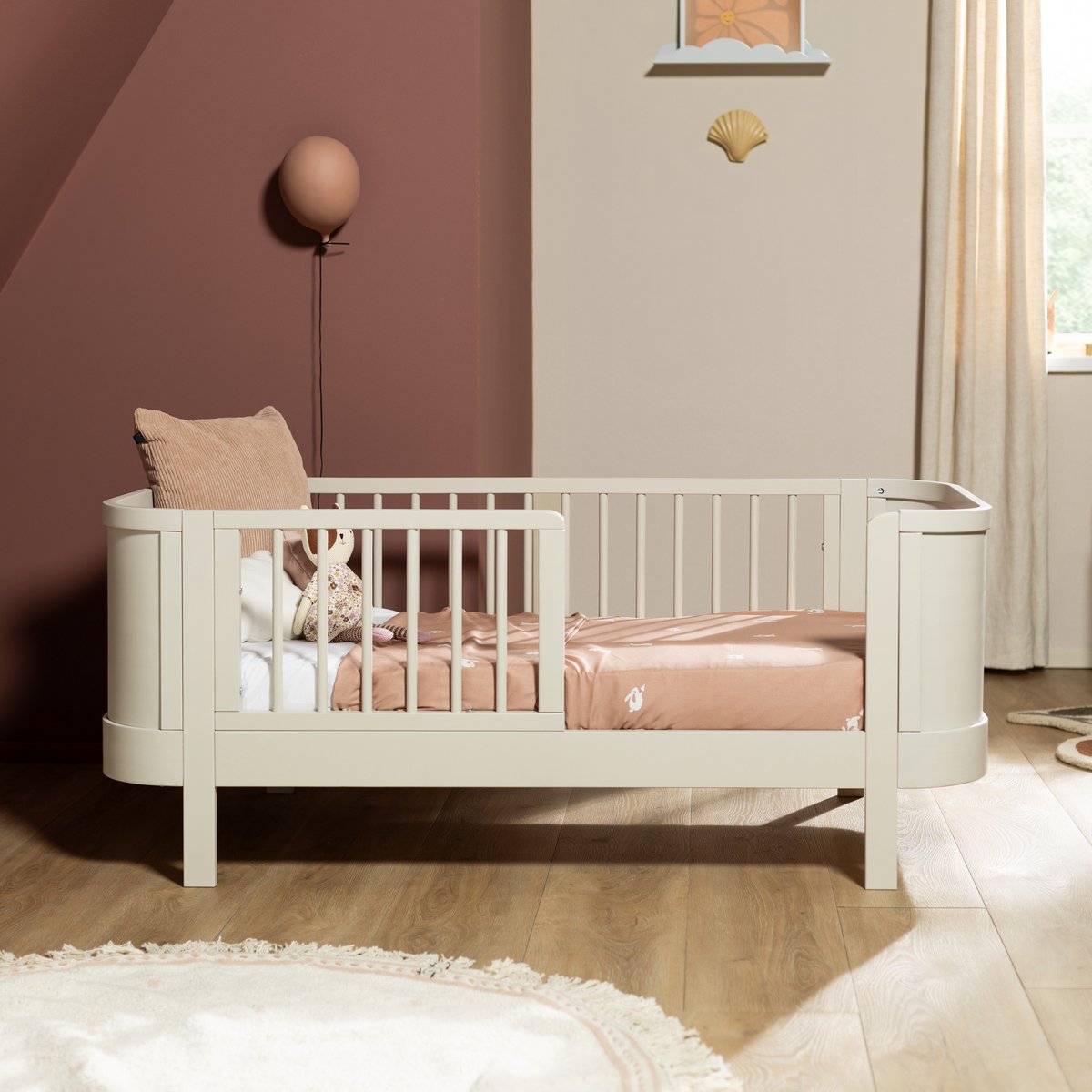 Bopita Heya Peuterbed - 70 x 140 cm - Oatmeal