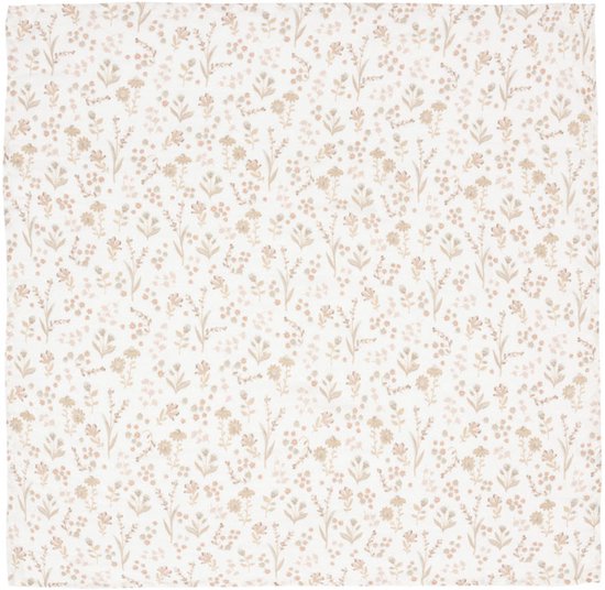 Jollein - Hydrofiele Doek Small 70x70cm - Inbakerdoek - Zacht Katoen - 3 Stuks - Bloomy van Jollein — afbeelding 2