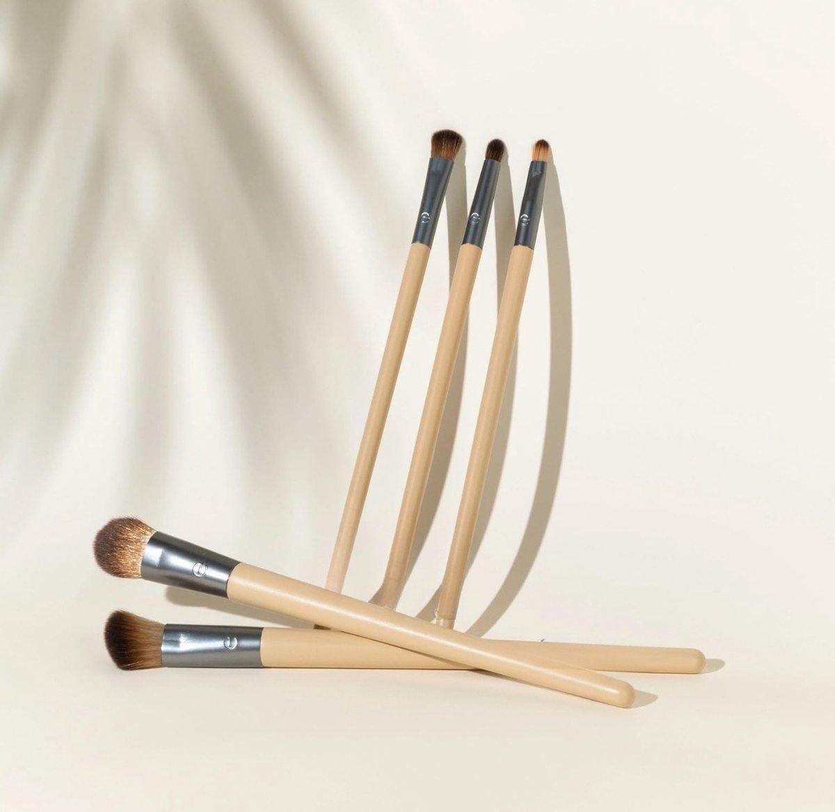 Famanu – Smokey eye kwastenset 5-delig, synthetische oogkwasten voor smokey look