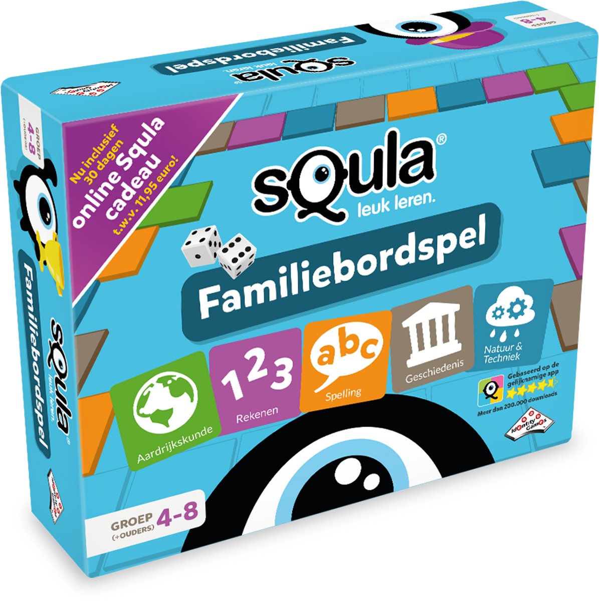 sQula Familiebordspel - Speel en leer met het hele gezin - Voor 2 tot 4 spelers vanaf 7 jaar — afbeelding 6