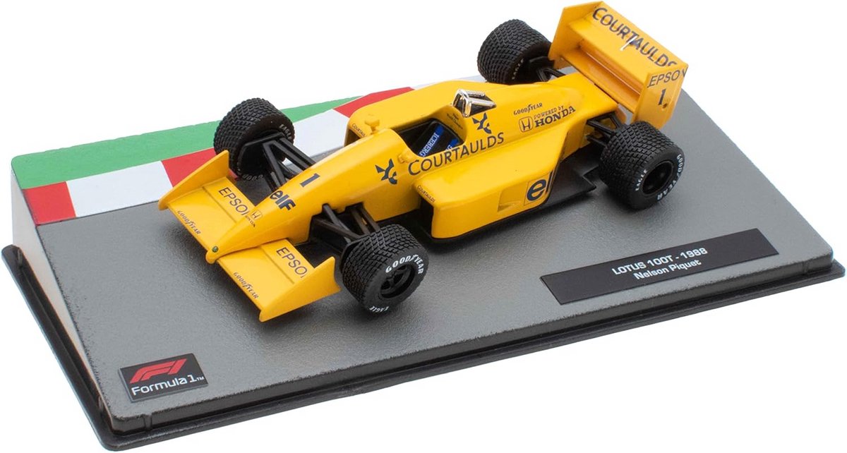 Miniatuur Formule 1 Auto Schaal 1:43 Coureur Nelson Piquet 1988