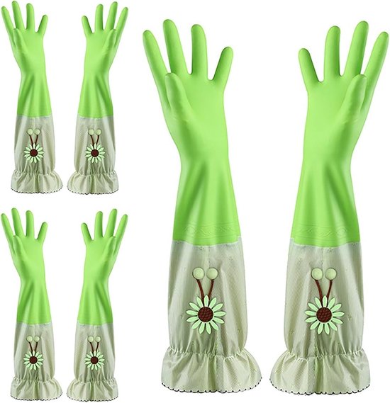 Grappige ganzenhandschoenen, gebreide wanten met een verdikte, zachte