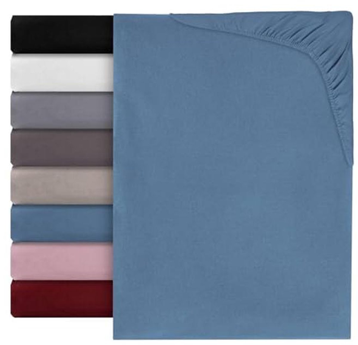 Hoeslaken Katoen - Matrasbeschermer - Comfortabel Slapen - Ademend Materiaal - 200 x 200 cm - Antraciet